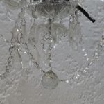 Lote: 84 - Lote: 84 - Araña de 4 brazos de cristal