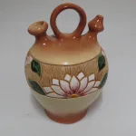 Lote: 1 - Lote: 1 - Jarrón de cerámica