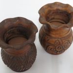 Lote: 2 - Lote: 2 - 2 floreros de cerámica