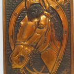 Lote: 32 - Lote: 32 - Cuadro repujado en bronce