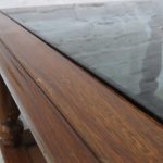 Lote: 40 - Lote: 40 - Mesa de sala con tapa de vidrio
