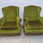 Lote: 61 - Lote: 61 - Par de sillones tipo bergere