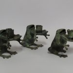Lote: 9 - Lote: 9 - Lote de 3 candelabros