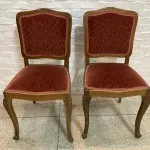 Lote: 52 - Lote: 52 - Par de sillas Francesas