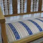 Lote: 66 - Lote: 66 - Sillón 2 cuerpos de roble