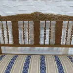Lote: 66 - Lote: 66 - Sillón 2 cuerpos de roble