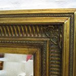 Lote: 91 - Lote: 91 - Espejo dorado a la hoja