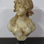 Lote: 34 - Lote: 34 - Busto en alabastro