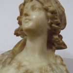 Lote: 34 - Lote: 34 - Busto en alabastro