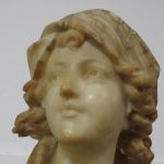 Lote: 34 - Lote: 34 - Busto en alabastro