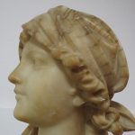 Lote: 34 - Lote: 34 - Busto en alabastro
