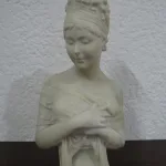 Lote: 33 - Lote: 33 - Busto de mármol 