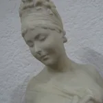 Lote: 33 - Lote: 33 - Busto de mármol 