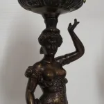 Lote: 32 - Lote: 32 - Par de lamparas en bronce