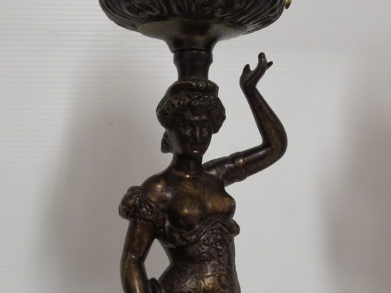 Lote: 32 - Lote: 32 - Par de lamparas en bronce