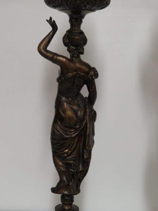 Lote: 32 - Lote: 32 - Par de lamparas en bronce