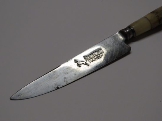 Lote: 124 - Lote: 124 - Cuchillo verijero