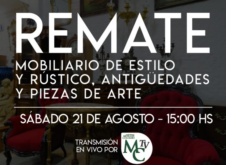 Remate Sábado 21 de Agosto 2021