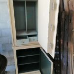 Lote: 100 - Lote: 100 - Caja Fuerte Base Mueble Metalico