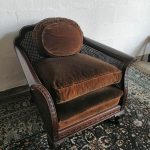 Lote: 57 - Lote: 57 - Sillon estilo Ingles