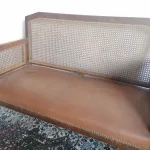 Lote: 60 - Lote: 60 - Juego de sala en roble