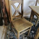 Lote: 126 - Lote: 126 - Juego de comedor rustico