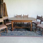 Lote: 129 - Lote: 129 - Juego de comedor estilo Español