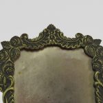 Lote: 7 - Lote: 7 - Crucifijo y portaretrato en bronce