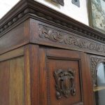 Lote: 150 - Lote: 150 - Biblioteca en roble