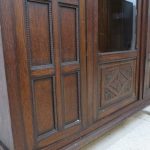 Lote: 150 - Lote: 150 - Biblioteca en roble