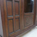 Lote: 150 - Lote: 150 - Biblioteca en roble