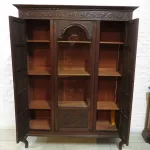 Lote: 150 - Lote: 150 - Biblioteca en roble