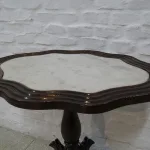 Lote: 49 - Lote: 49 - Mesa de sala Colonial