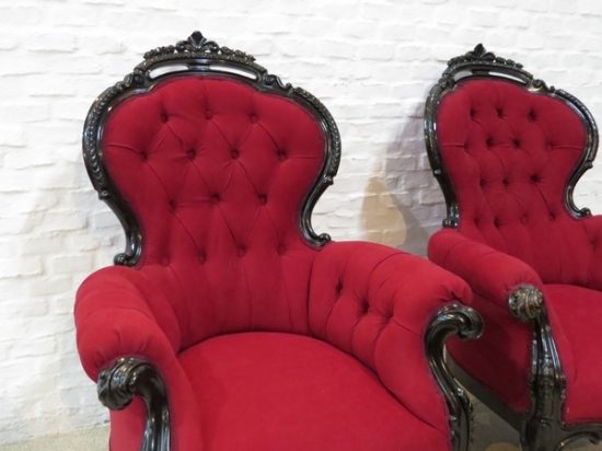 Lote: 70 - Lote: 70 - Butacas Victorianas