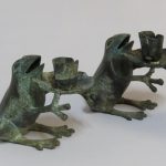 Lote: 85 - Lote: 85 - Lote de 3 candelabros