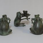 Lote: 85 - Lote: 85 - Lote de 3 candelabros