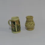 Lote: 19 - Lote: 19 - Jarra y pieza loza