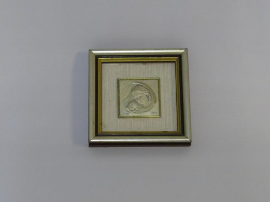 Lote: 115 - Lote: 115 - Miniatura, porta retrato, bandeja