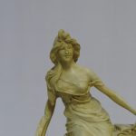 Lote: 105 - Lote: 105 - Estatuilla en yeso