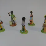 Lote: 16 - Lote: 16 - Muñecos en porcelana fría