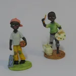 Lote: 16 - Lote: 16 - Muñecos en porcelana fría