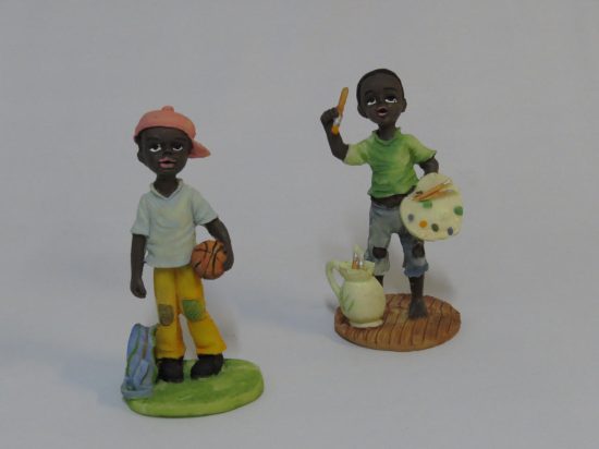 Lote: 16 - Lote: 16 - Muñecos en porcelana fría