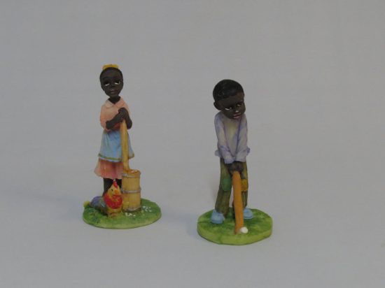 Lote: 16 - Lote: 16 - Muñecos en porcelana fría