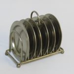 Lote: 108 - Lote: 108 - Colador de té y posa vasos