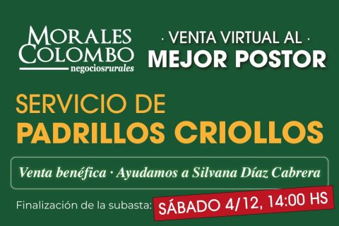 Venta on-line servicios de padrillos Criollos