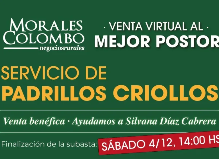 Venta on-line servicios de padrillos Criollos