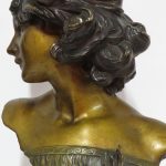 Lote: 110 - Lote: 110 - Busto de terracota