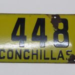 Lote: 72 - Lote: 72 - Chapa antigua