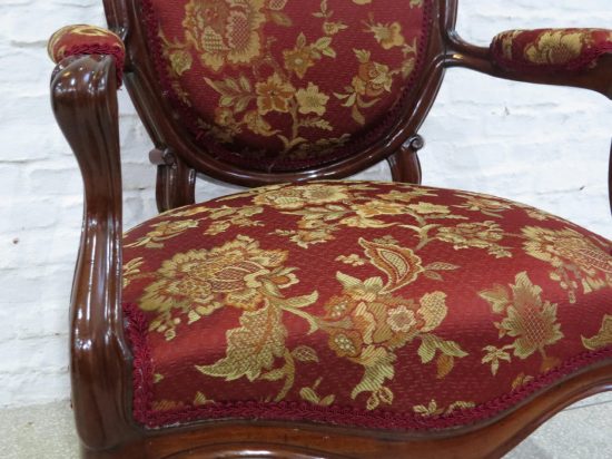 Lote: 123 - Lote: 123 - Butaca Victoriana
