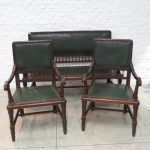 Lote: 55 - Lote: 55 - Juego de sillones de sala